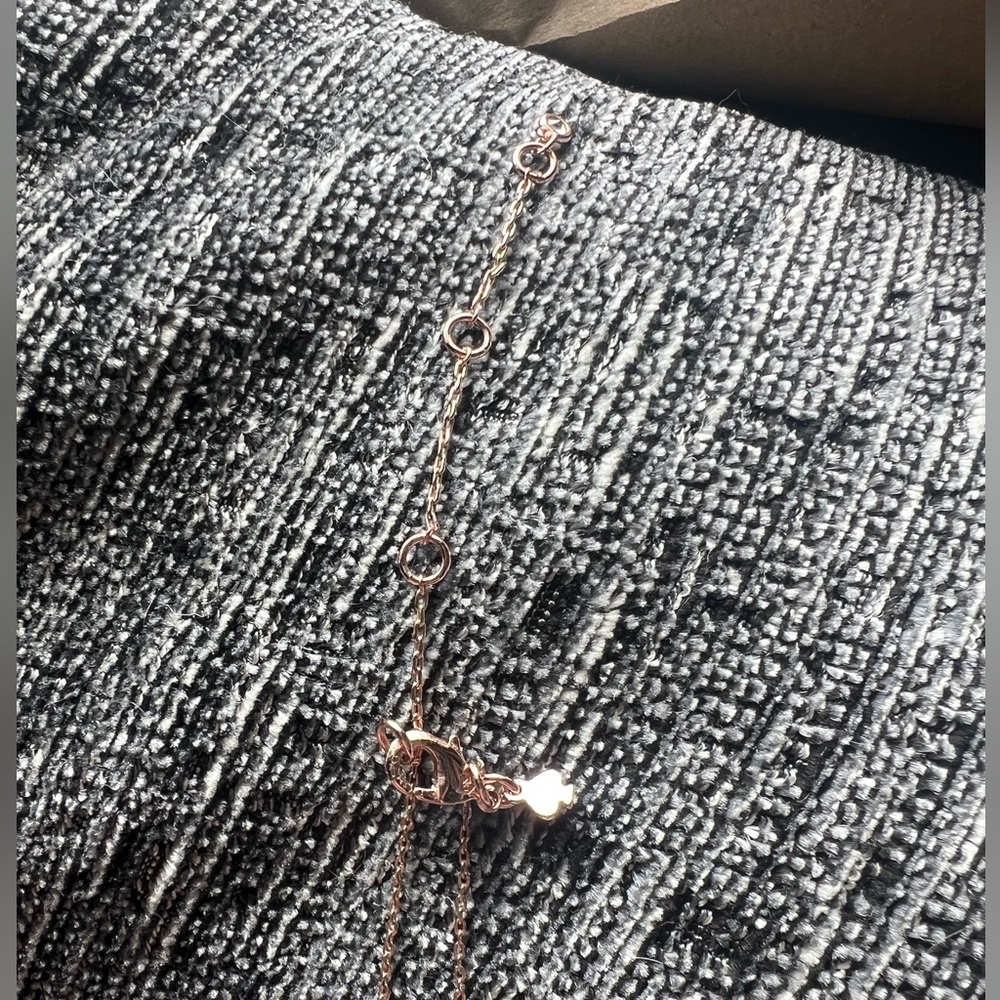 Kate Spade Rose Gold Necklace - Picture 3 of 4